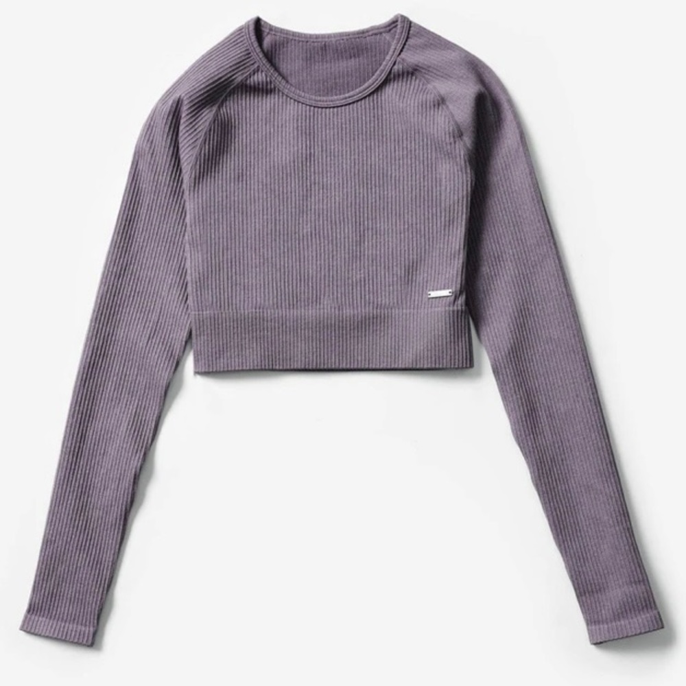 Lilia’s Active | Ribbed Knit Crop Top | NWT